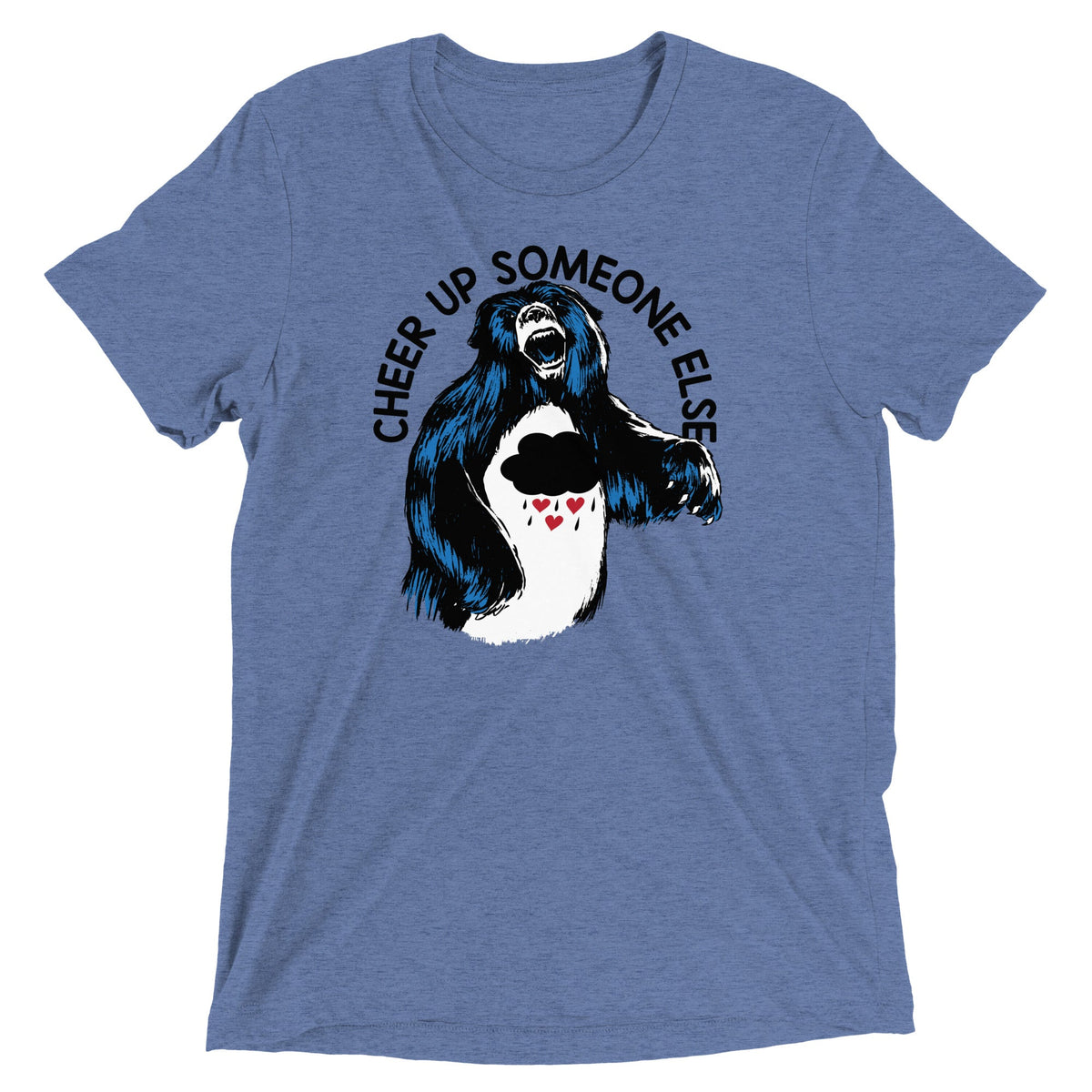 Cheer Up Someone Else Men's Tri-Blend Tee product image 2