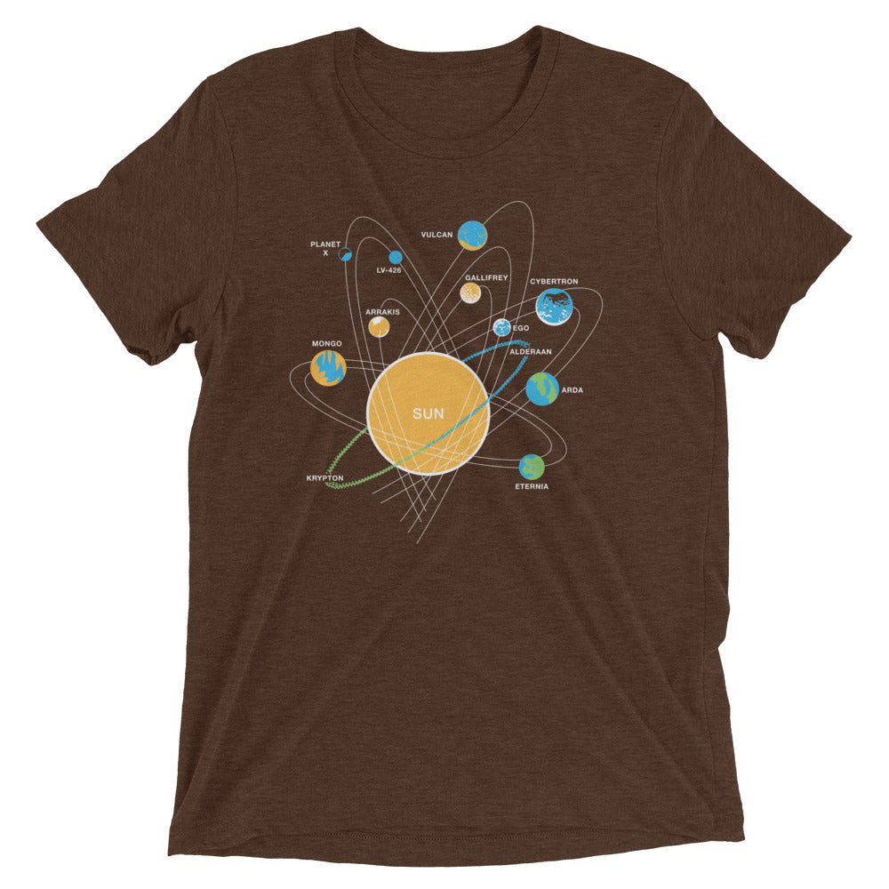Solar System Men's Tri-Blend Tee product image 2