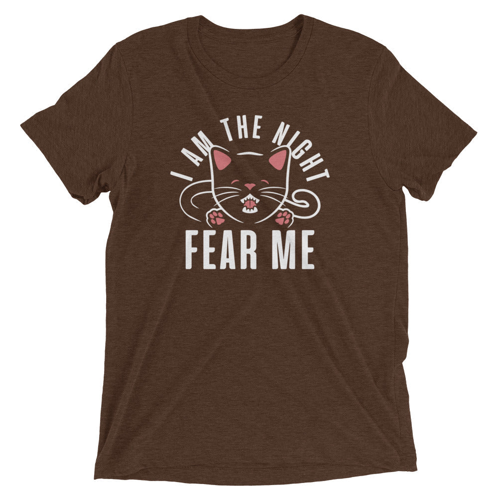 I Am The Night Fear Me Men's Tri-Blend Tee product image 2