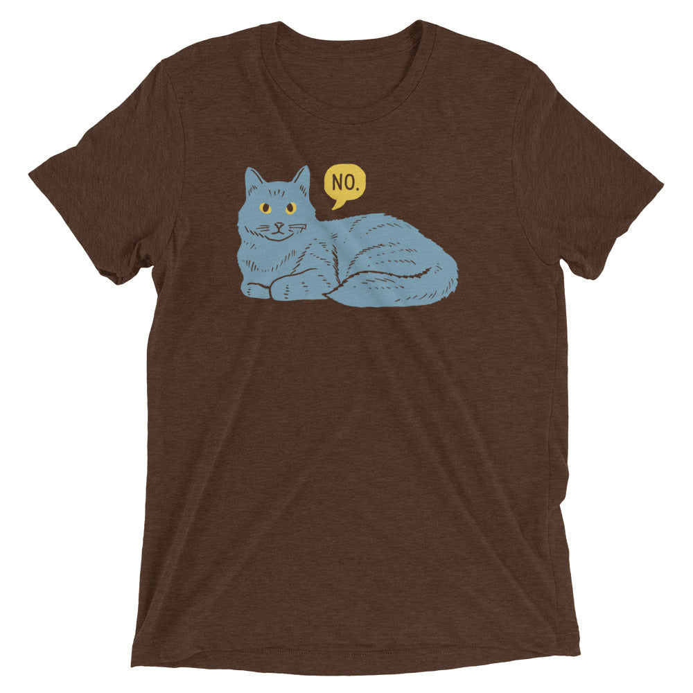 No Cat Men's Tri-Blend Tee product image 2