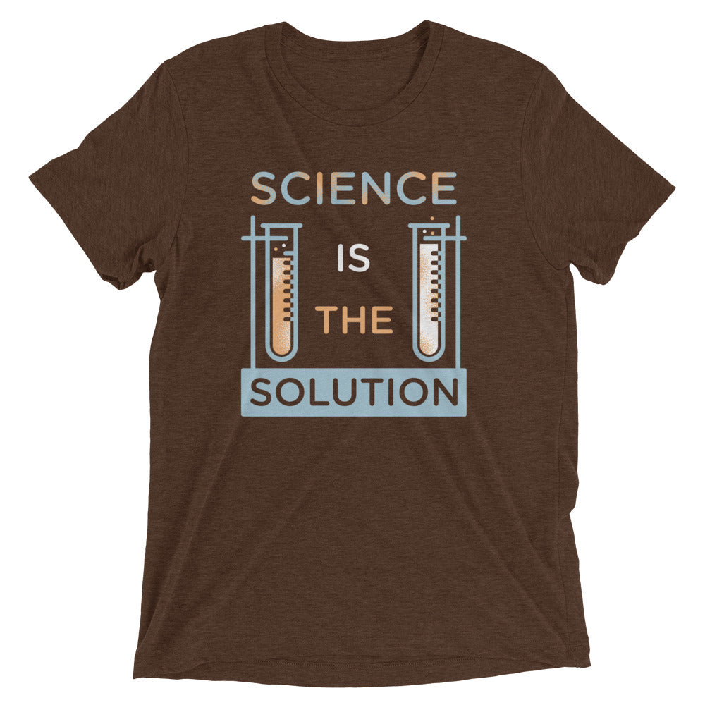 Science Is The Solution Men's Tri-Blend Tee product image 2