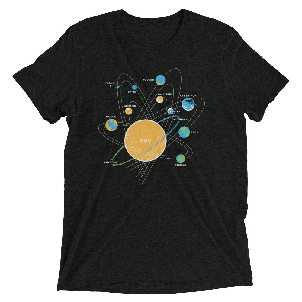 Solar System Men's Tri-Blend Tee product image 1