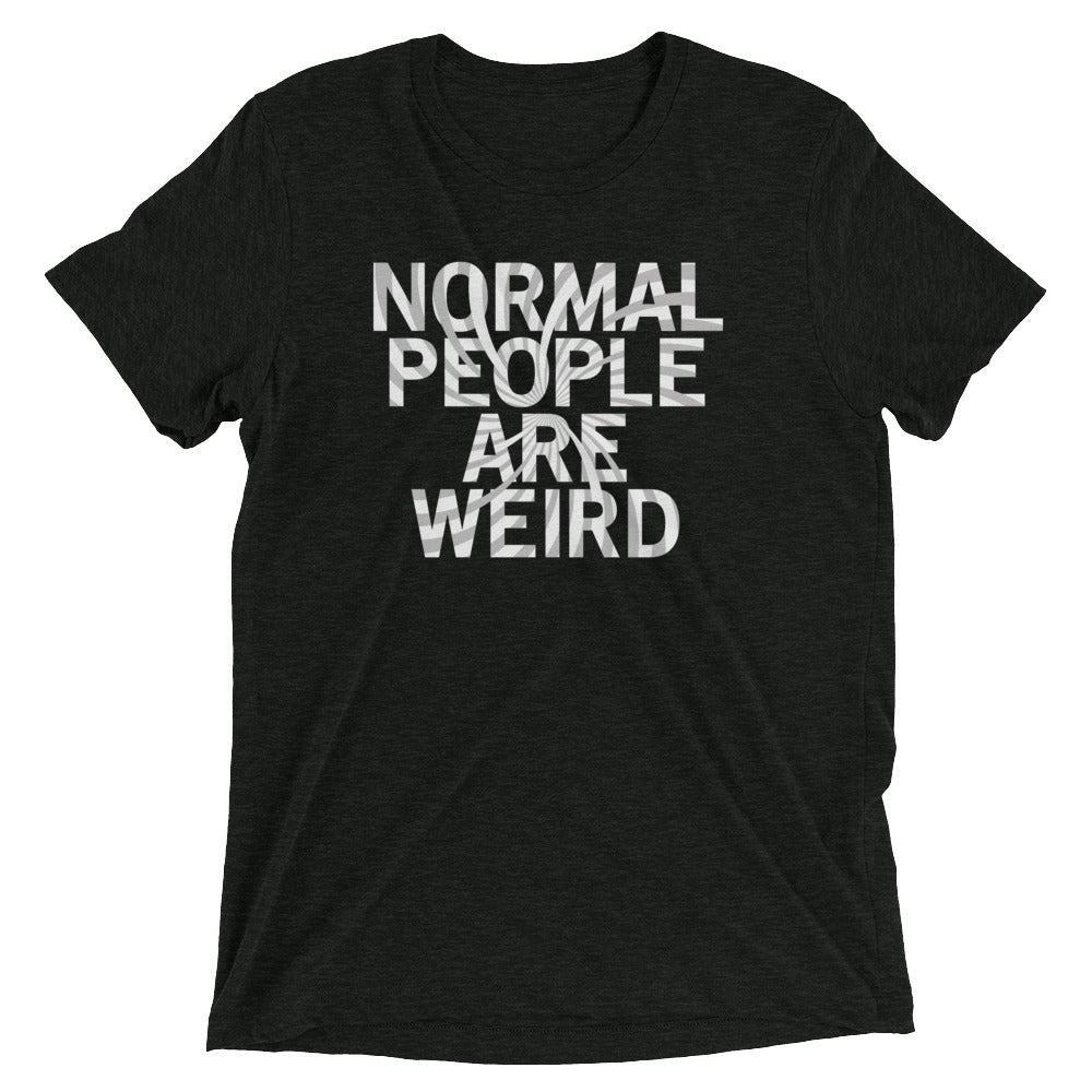 Normal People Are Weird Men's Tri-Blend Tee product image 1
