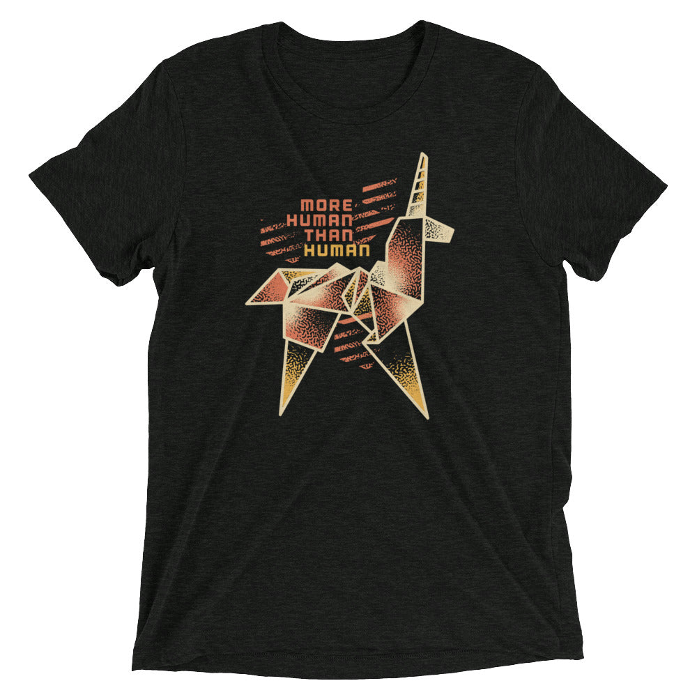 More Human Than Men's Tri-Blend Tee product image 1