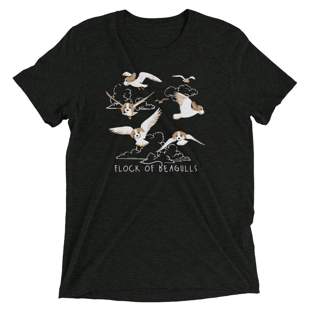 Flock Of Beagulls Men's Tri-Blend Tee product image 1