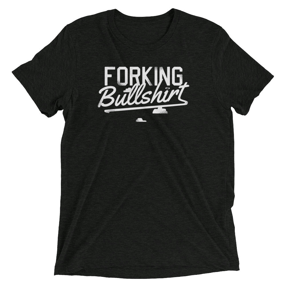 Forking Bullshirt Men's Tri-Blend Tee product image 2