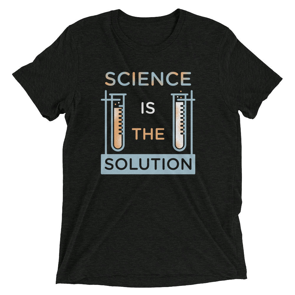 Science Is The Solution Men's Tri-Blend Tee product image 1