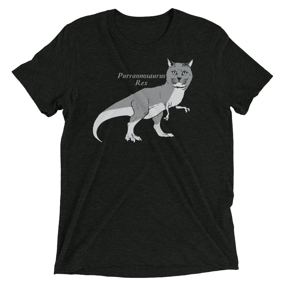 Purrannosaurus Rex Men's Tri-Blend Tee product image 1