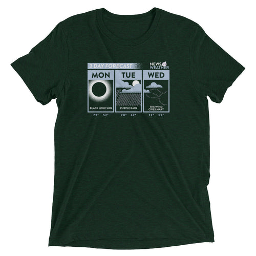3 Day Forecast Men's Tri-Blend Tee product image 2