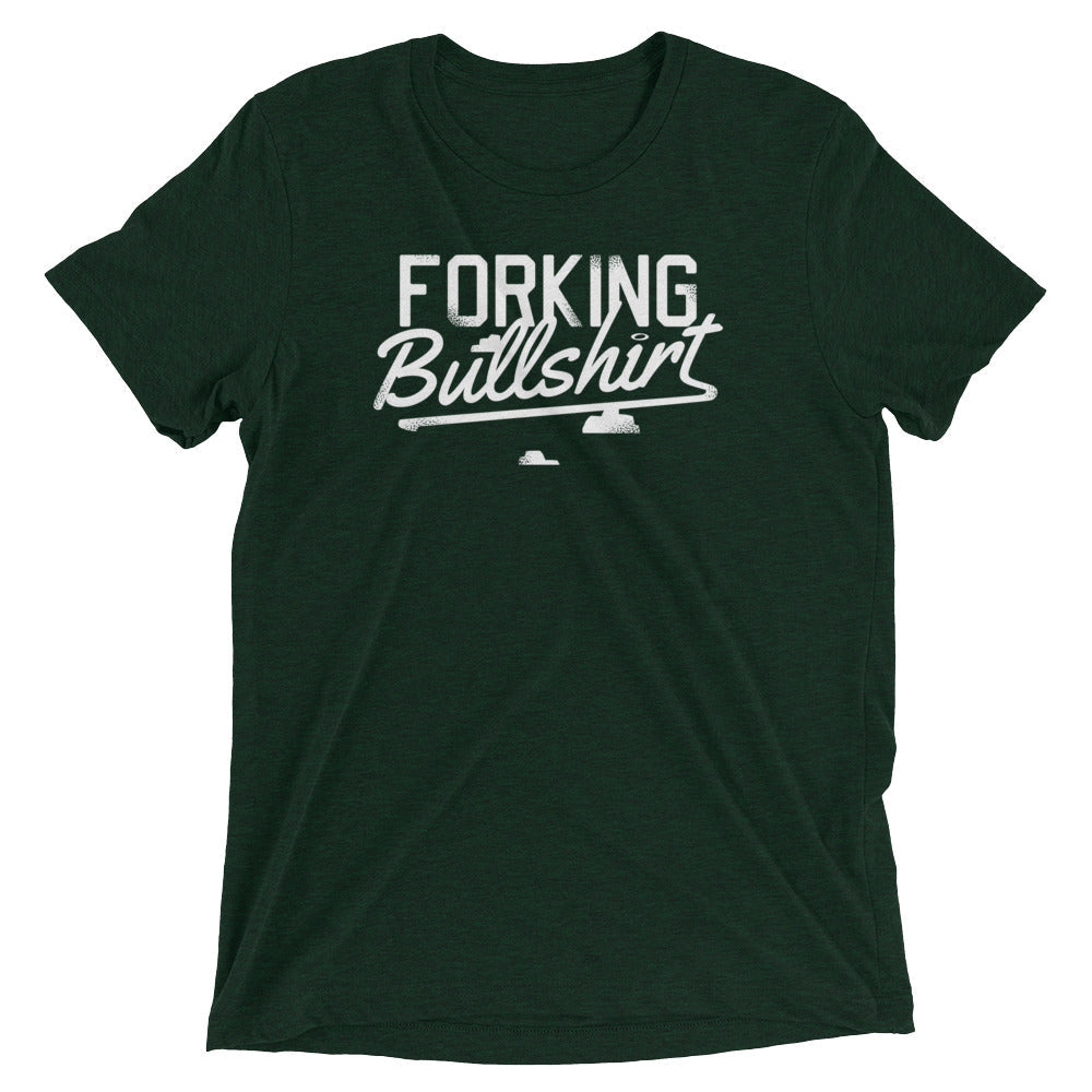 Forking Bullshirt Men's Tri-Blend Tee product image 1