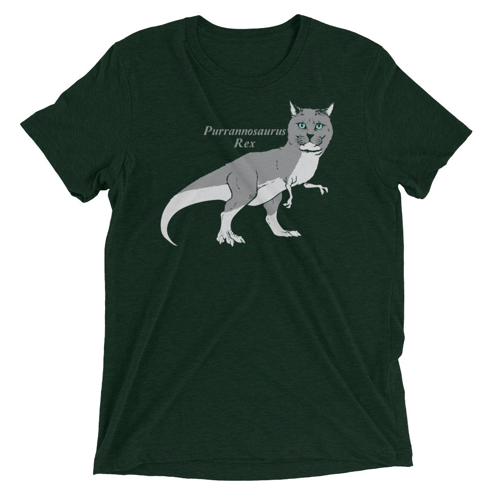 Purrannosaurus Rex Men's Tri-Blend Tee product image 2