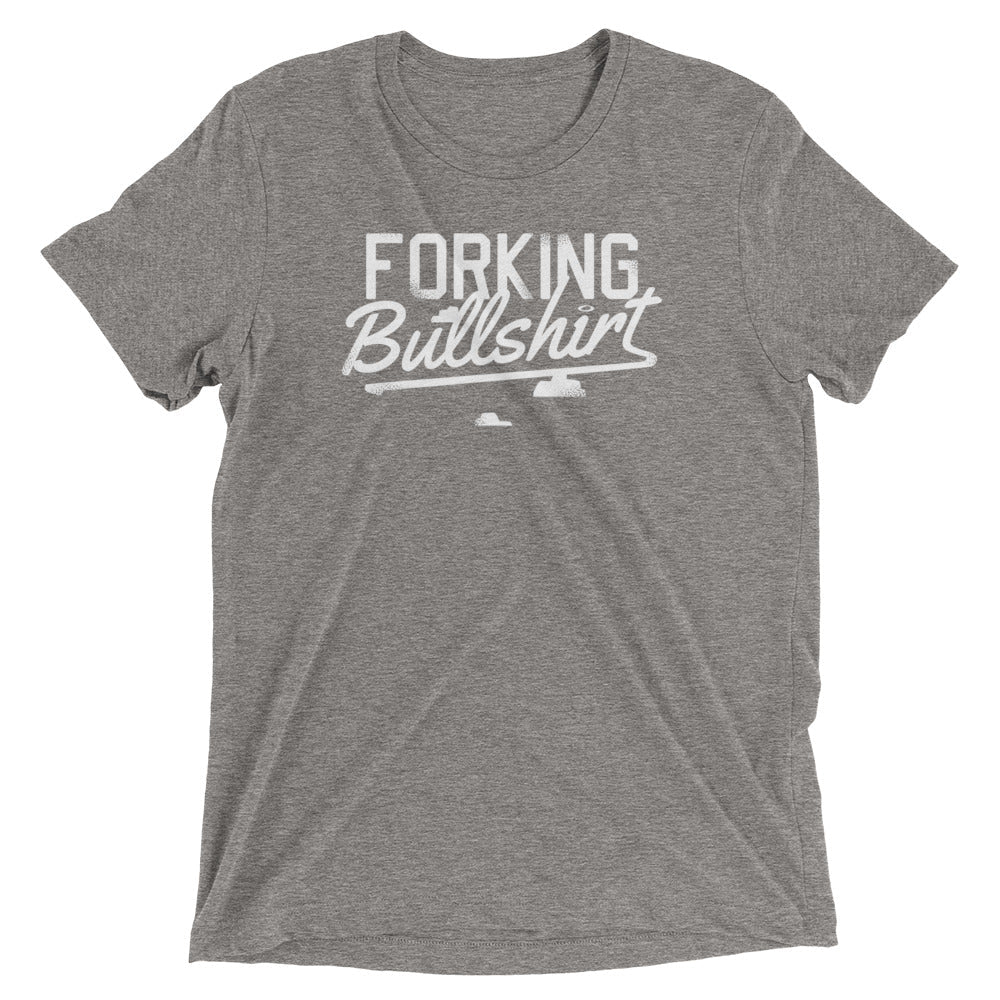 Forking Bullshirt Men's Tri-Blend Tee product image 4