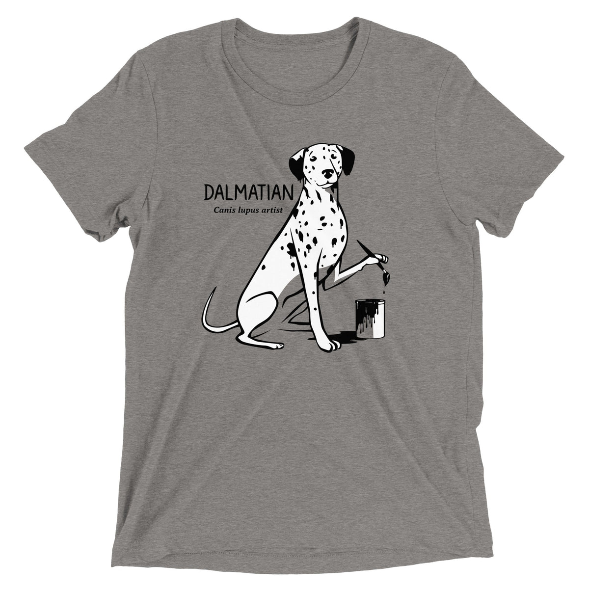 How Dalmatians Are Made Men's Tri-Blend Tee product image 2