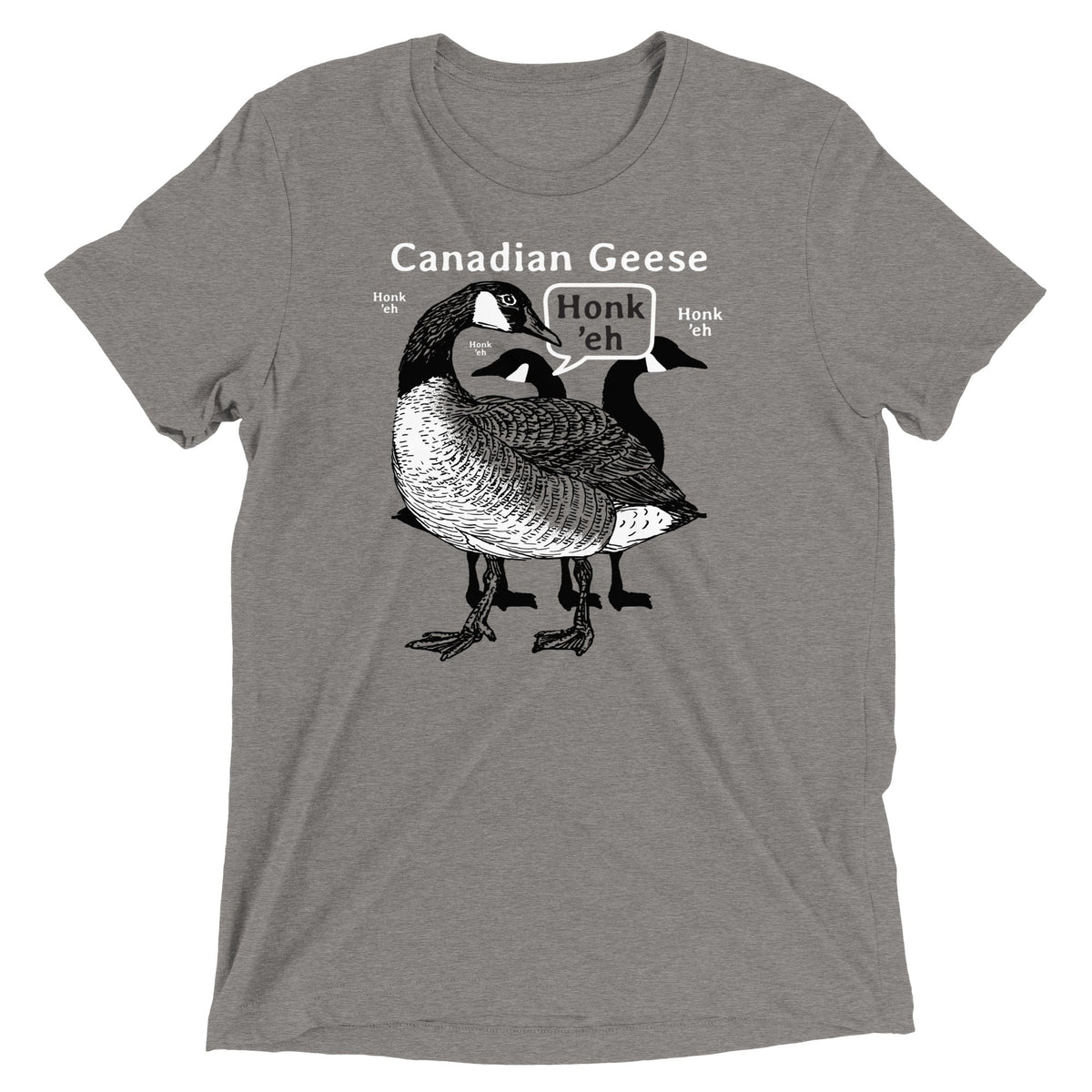 Canadian Geese Men's Tri-Blend Tee product image 1