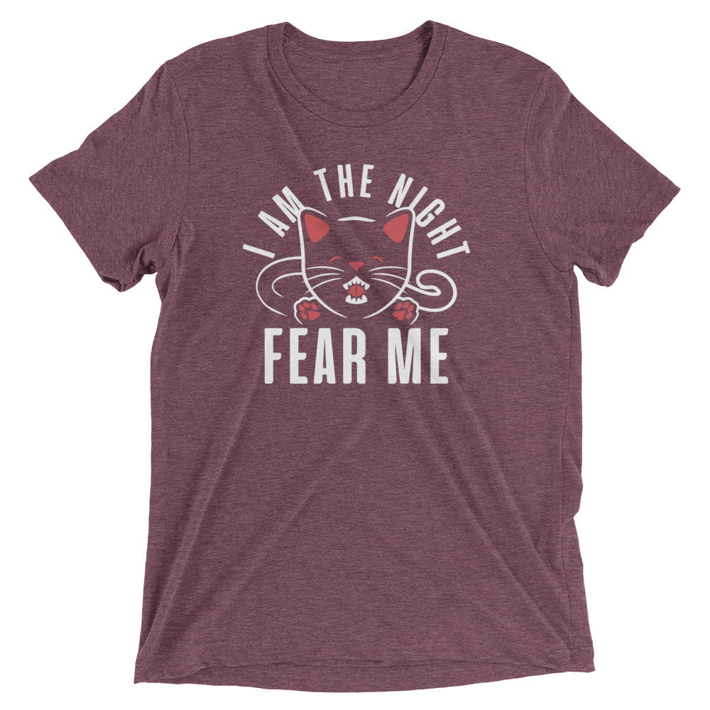 I Am The Night Fear Me Men's Tri-Blend Tee product image 4