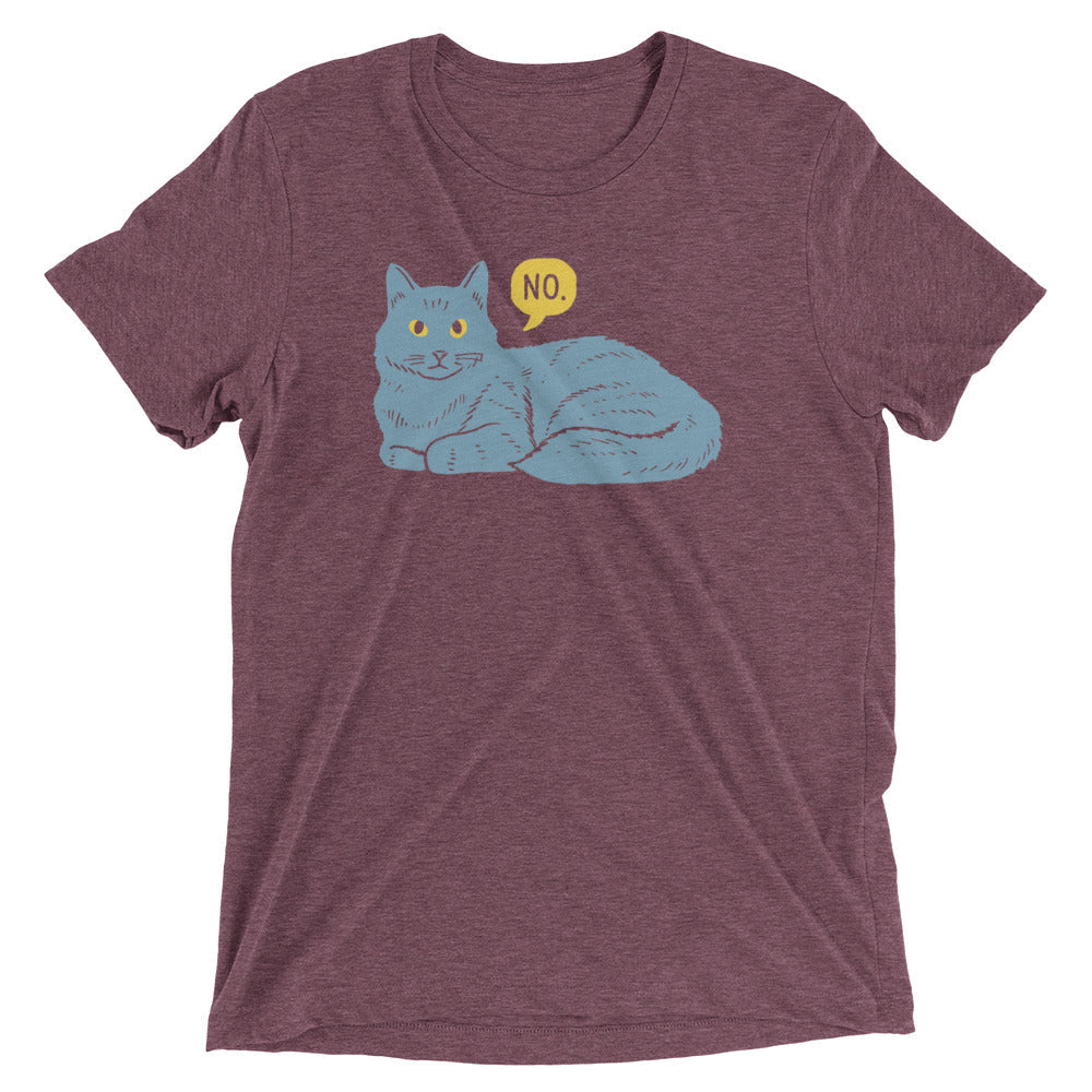 No Cat Men's Tri-Blend Tee product image 4