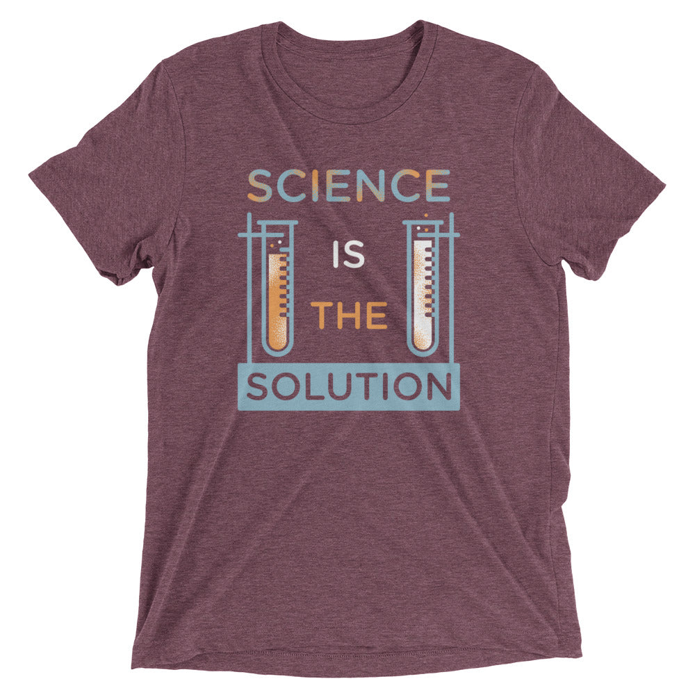 Science Is The Solution Men's Tri-Blend Tee product image 4