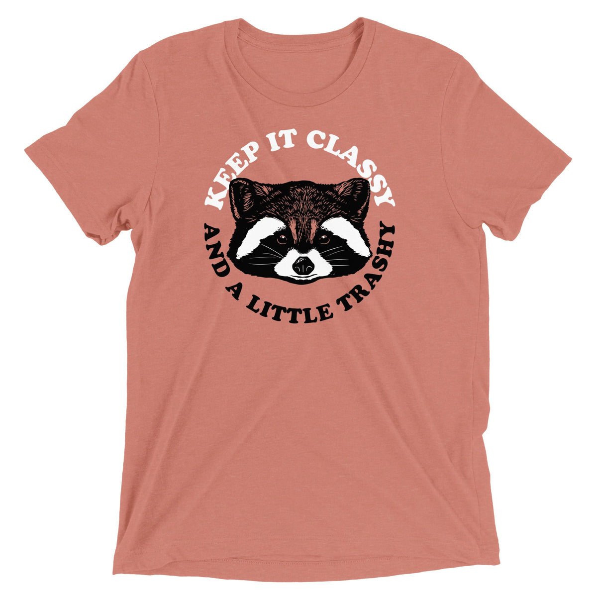 Keep It Classy And A Little Trashy Men's Tri-Blend Tee product image 3