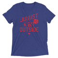 Just A Bit Outside Men's Tri-Blend Tee product image 1