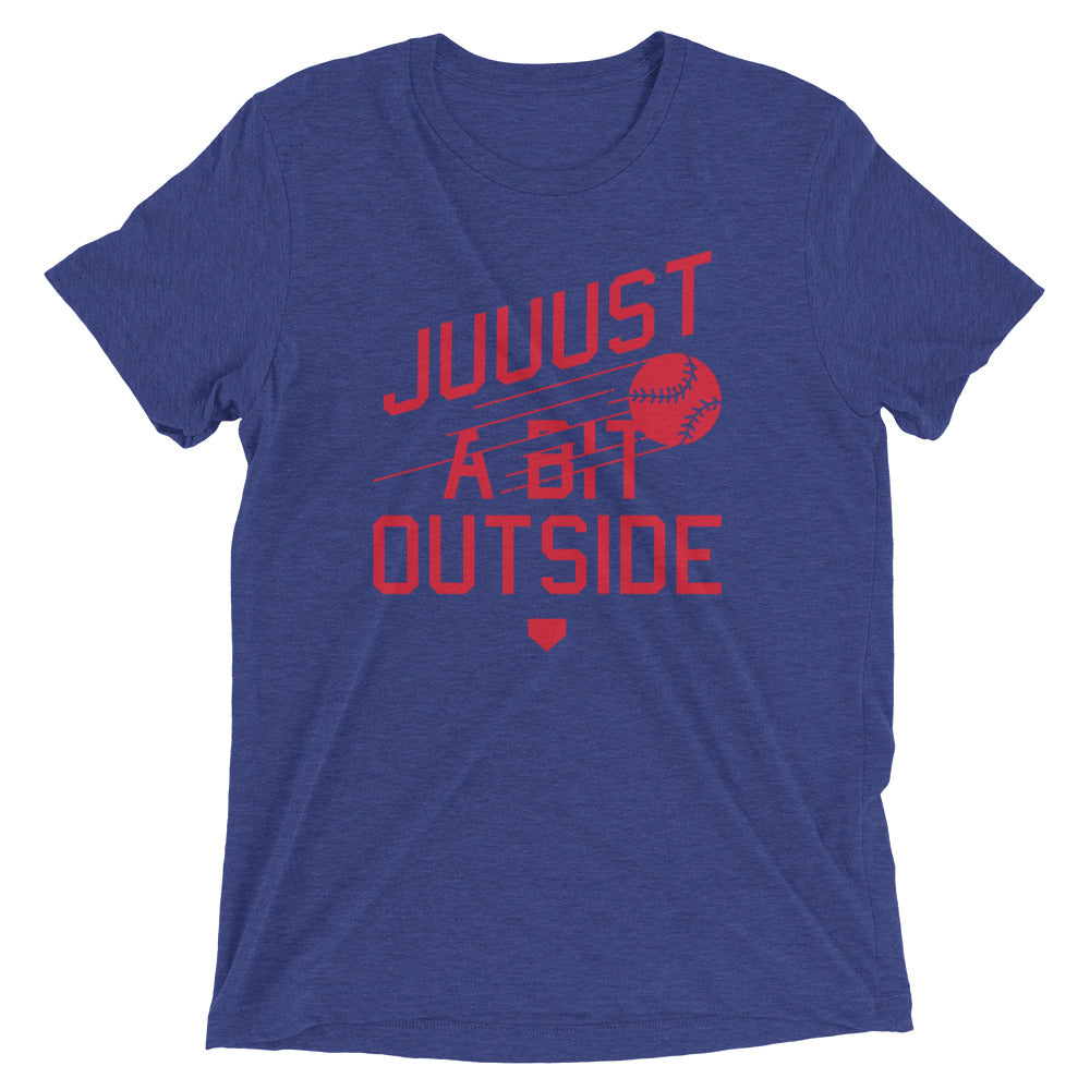 Just A Bit Outside Men's Tri-Blend Tee product image 1
