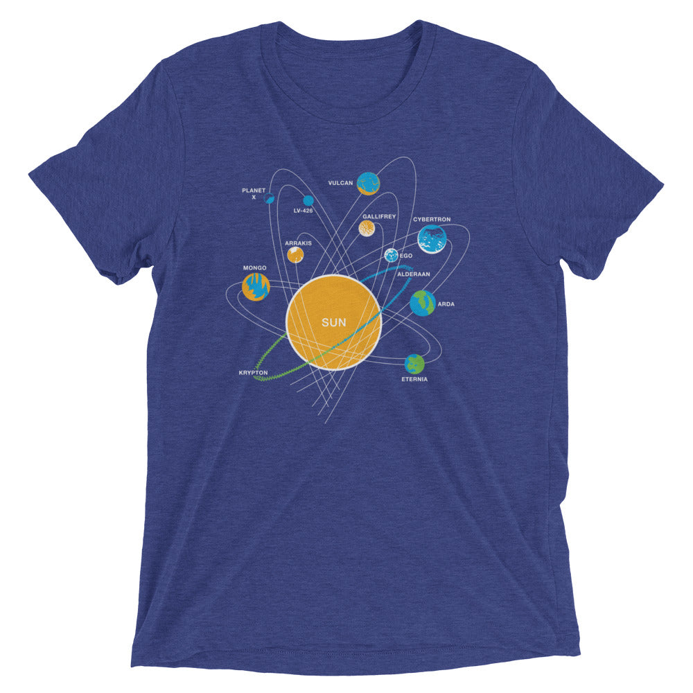 Solar System Men's Tri-Blend Tee product image 3