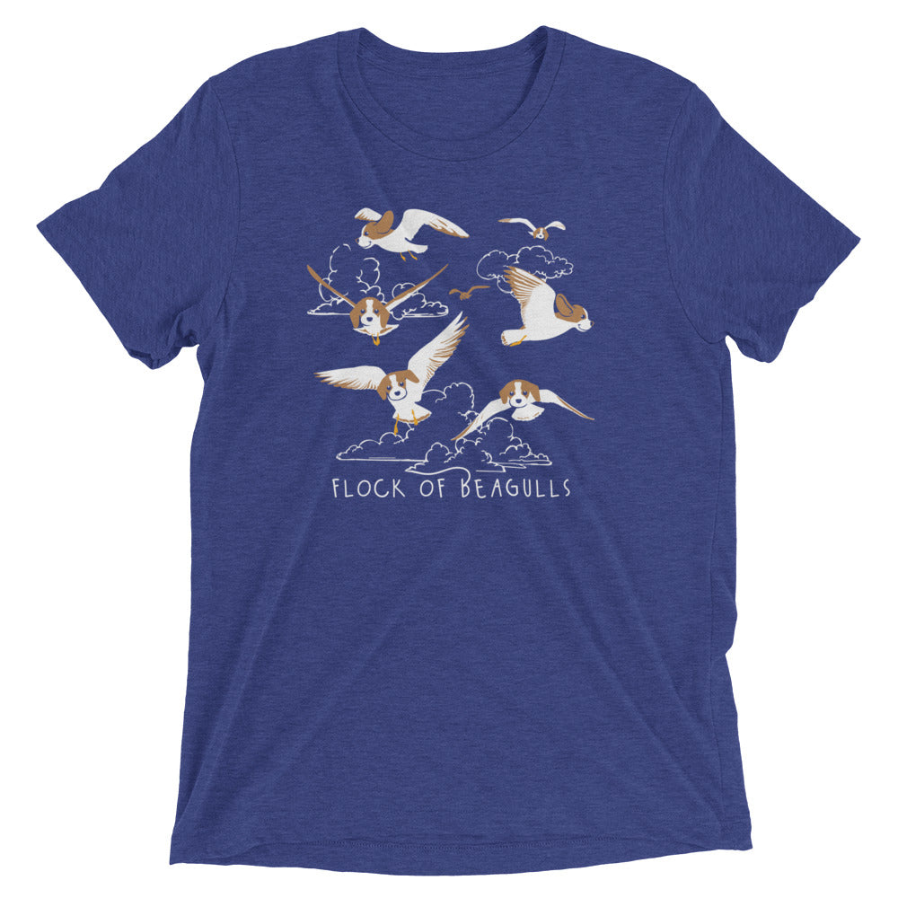 Flock Of Beagulls Men's Tri-Blend Tee product image 3