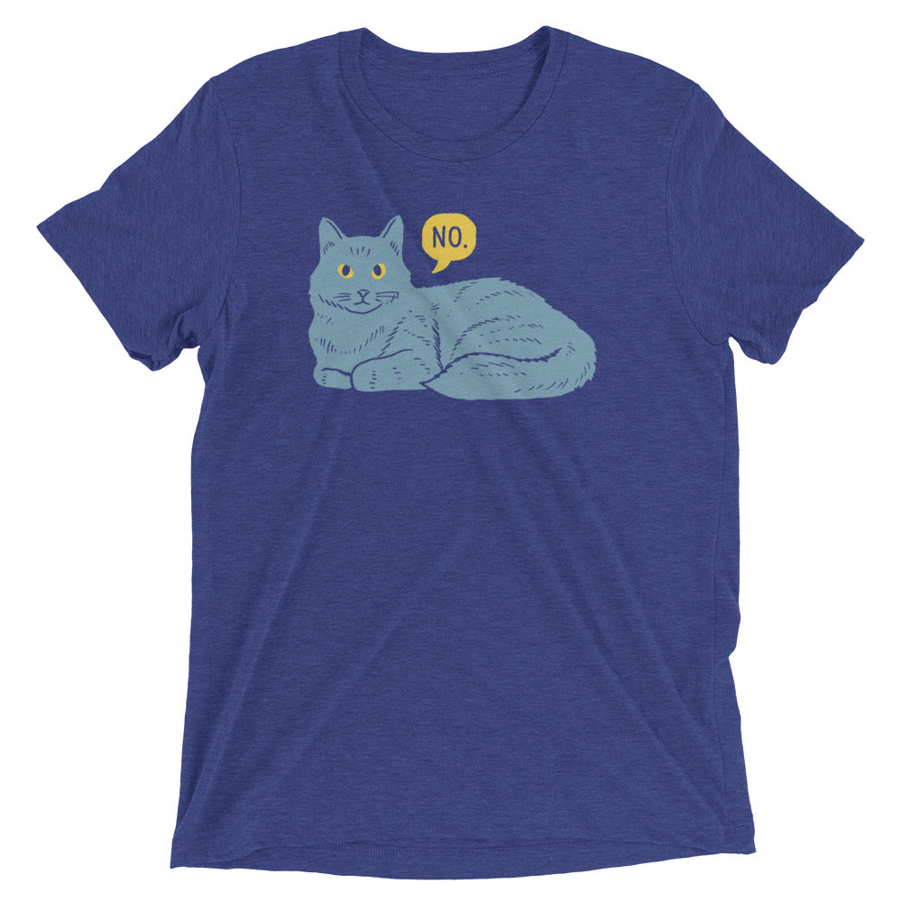 No Cat Men's Tri-Blend Tee product image 3