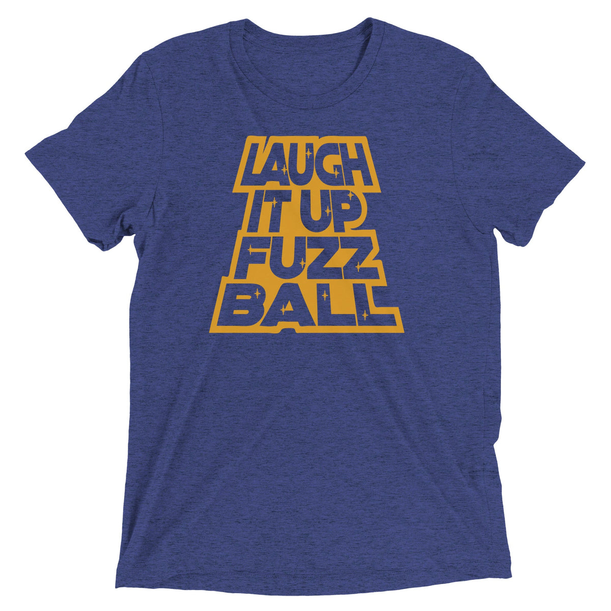 Laugh It Up Fuzzball Men's Tri-Blend Tee product image 3