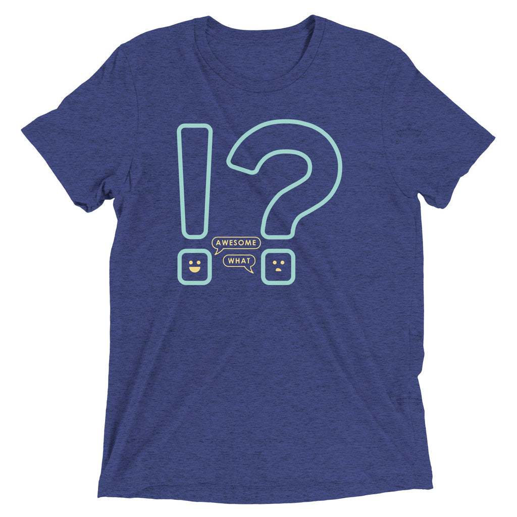 Awesome! What? Men's Tri-Blend Tee product image 3