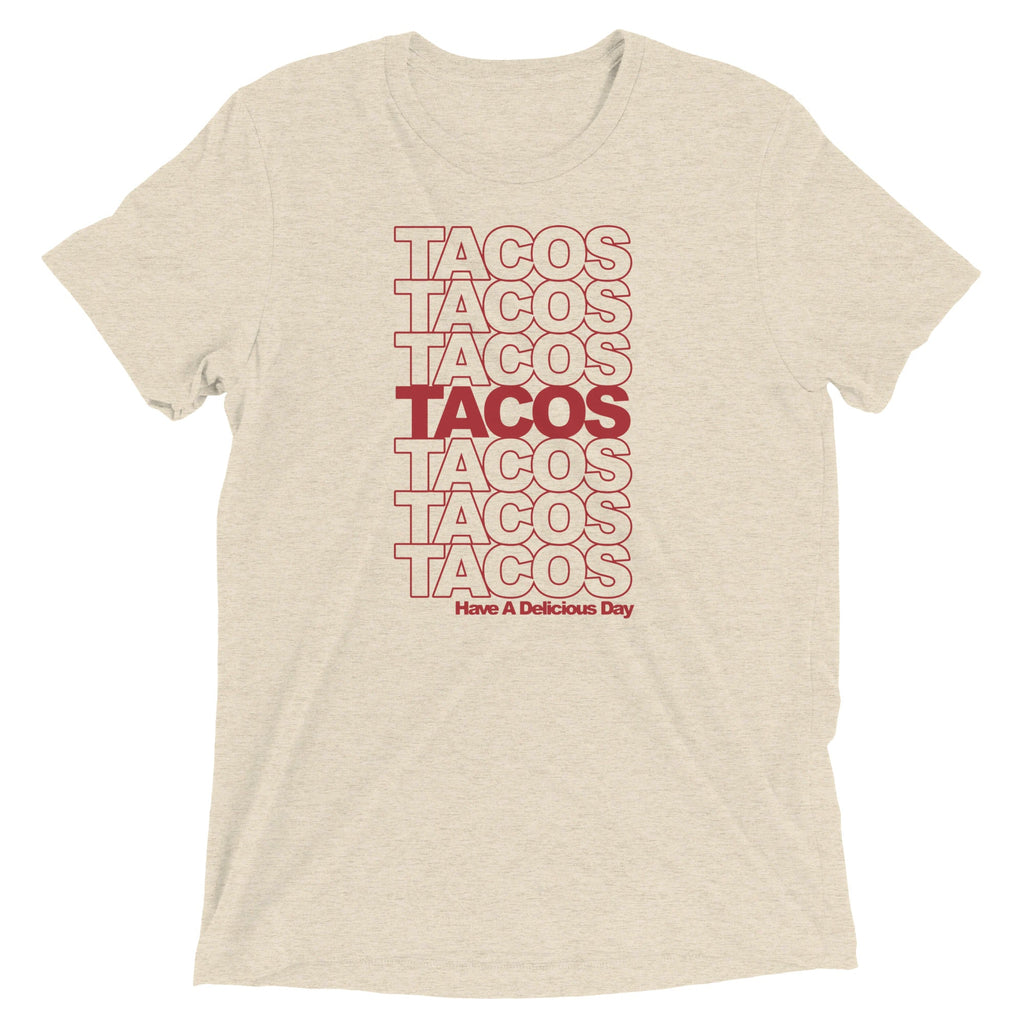 Tacos Men's Tri-Blend Tee product image 3