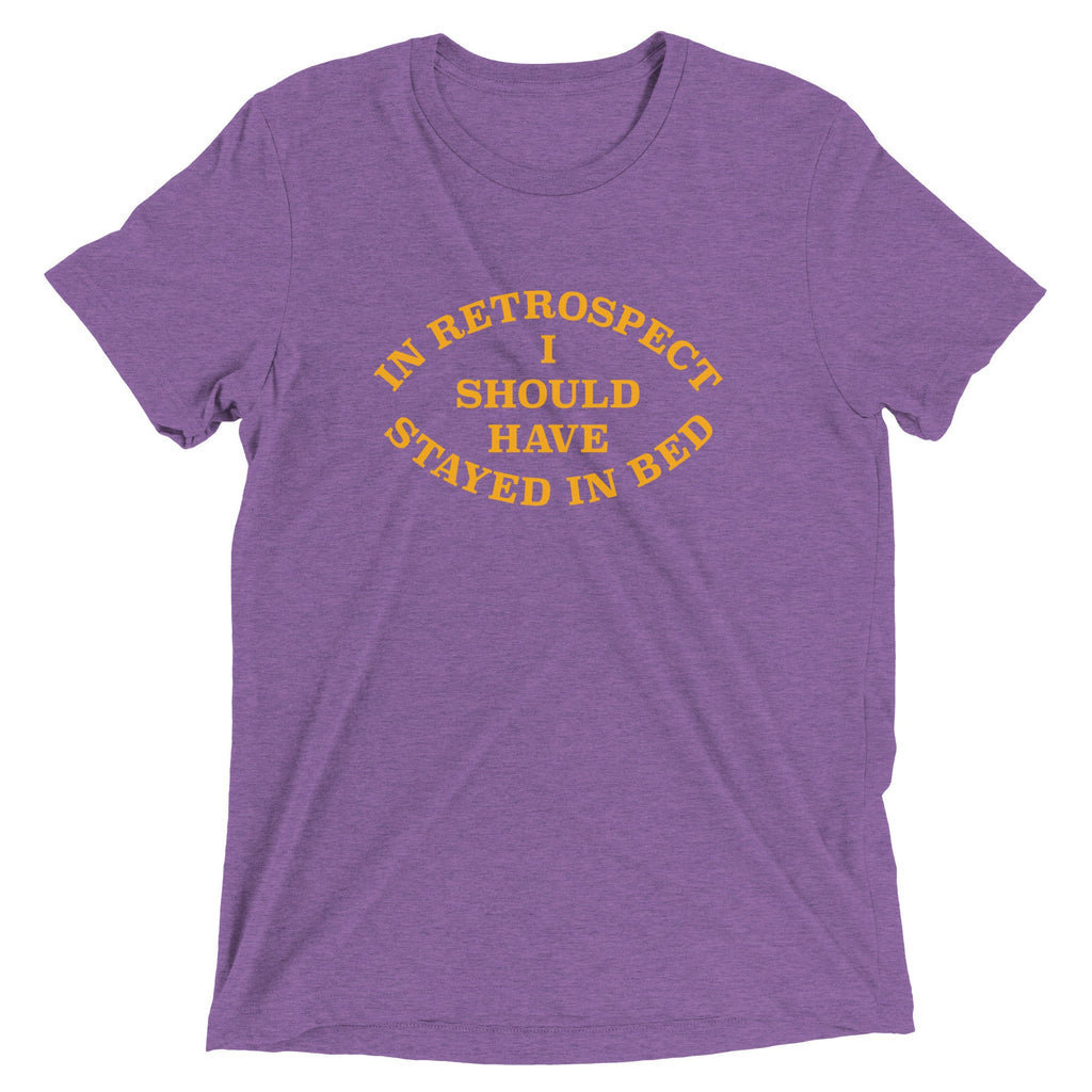 I Should Have Stayed In Bed Men's Tri-Blend Tee product image 5