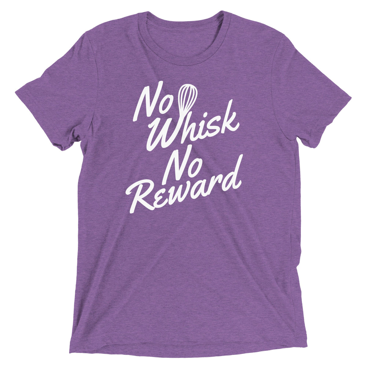No Whisk No Reward Men's Tri-Blend Tee product image 4