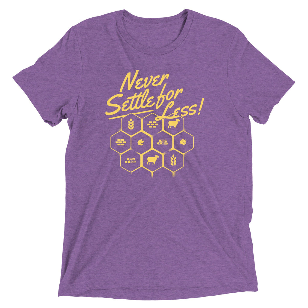 Never Settle For Less Men's Tri-Blend Tee product image 5