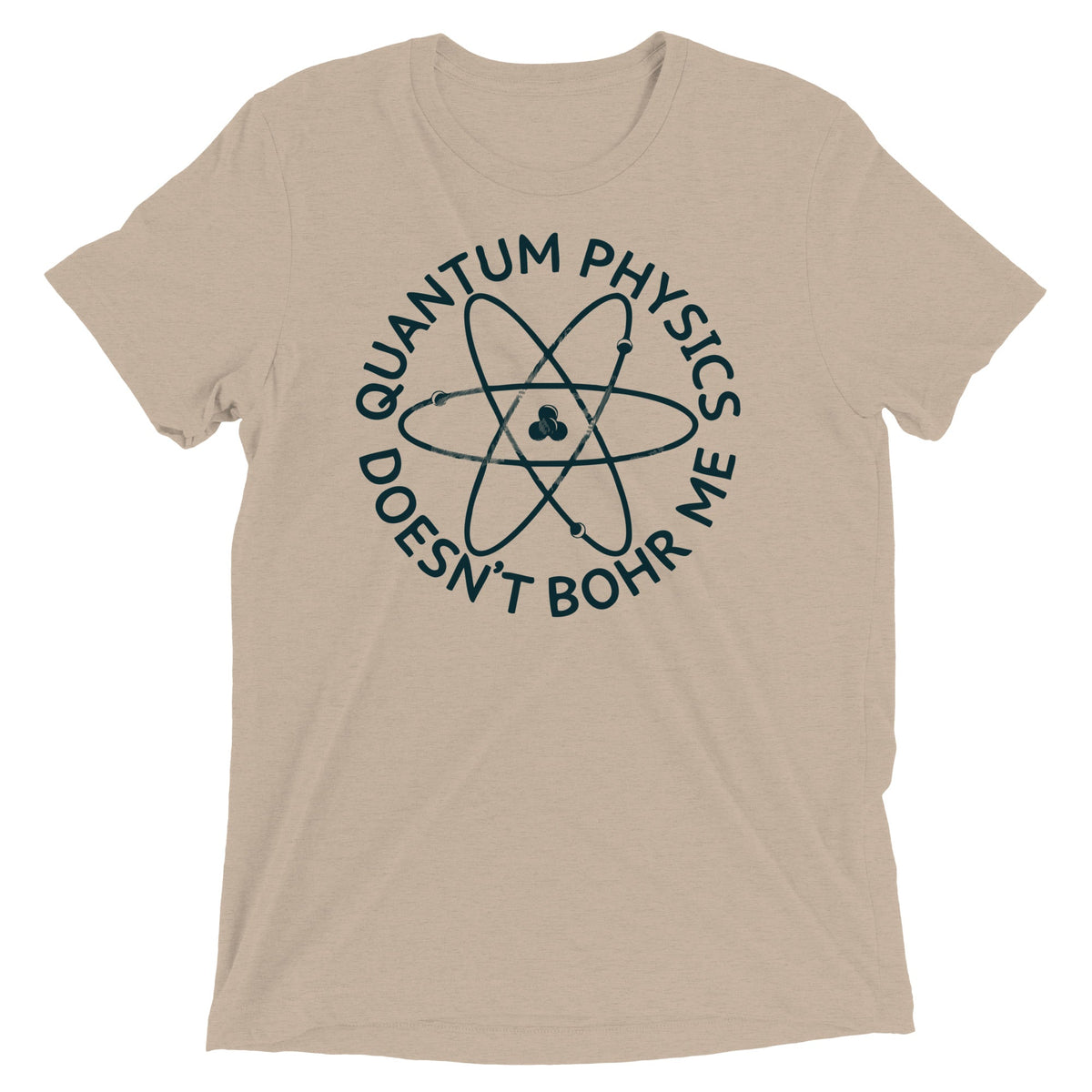 Quantum Physics Doesn't Bohr Me Men's Tri-Blend Tee product image 4