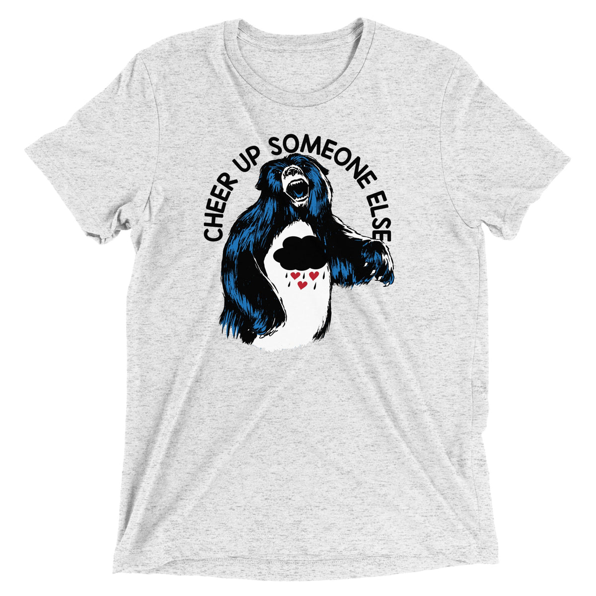 Cheer Up Someone Else Men's Tri-Blend Tee product image 3