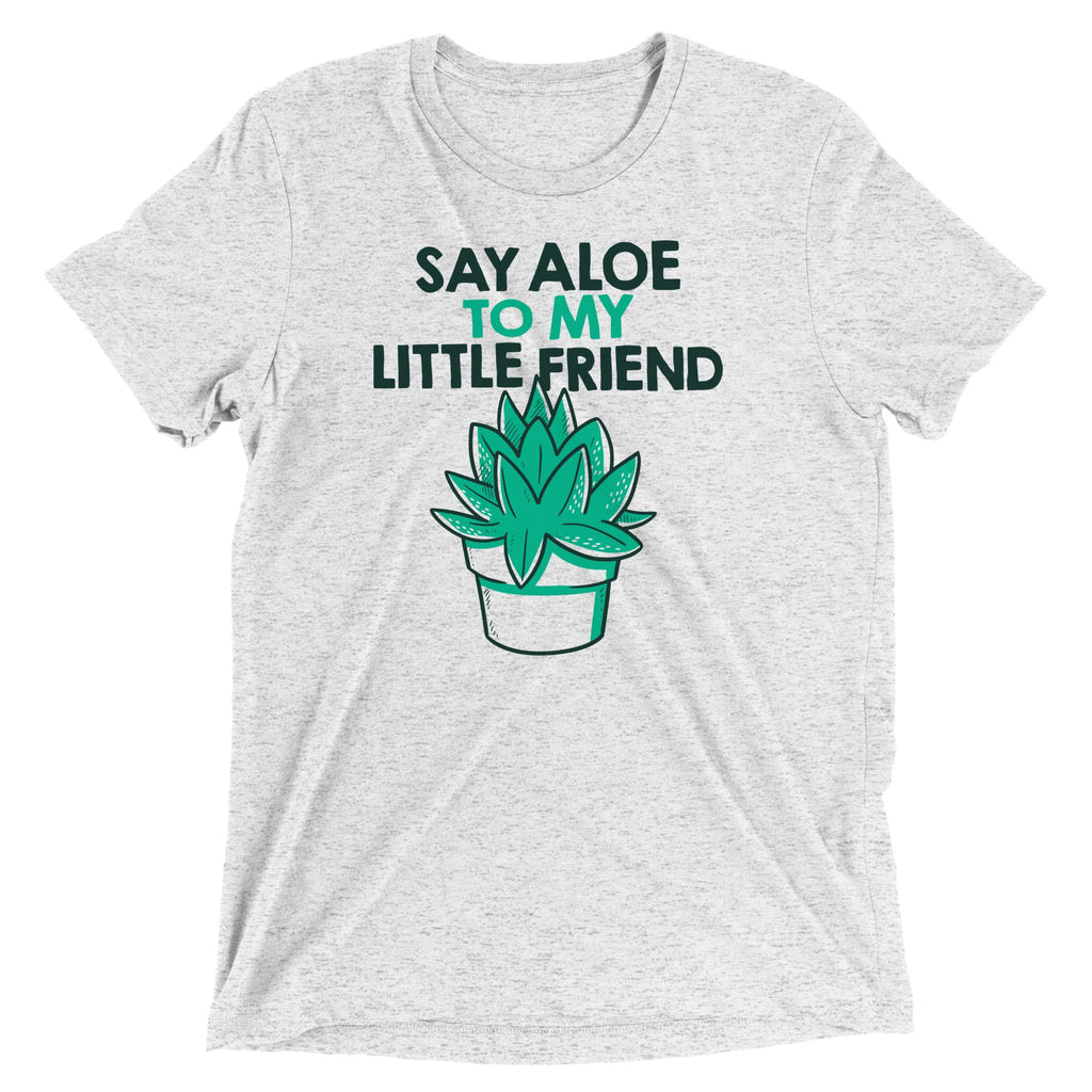 Say Aloe To My Little Friend Men's Tri-Blend Tee product image 2