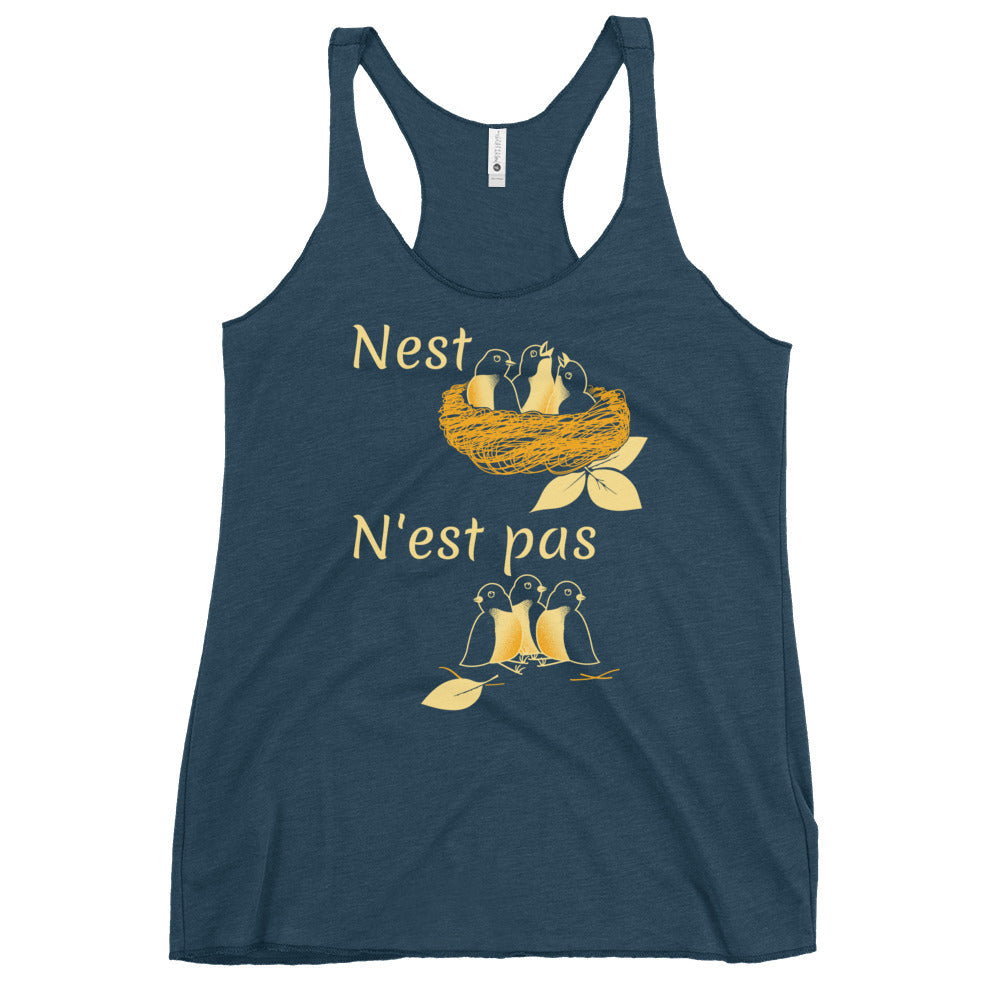 Nest N'est Pas Women's Racerback Tank