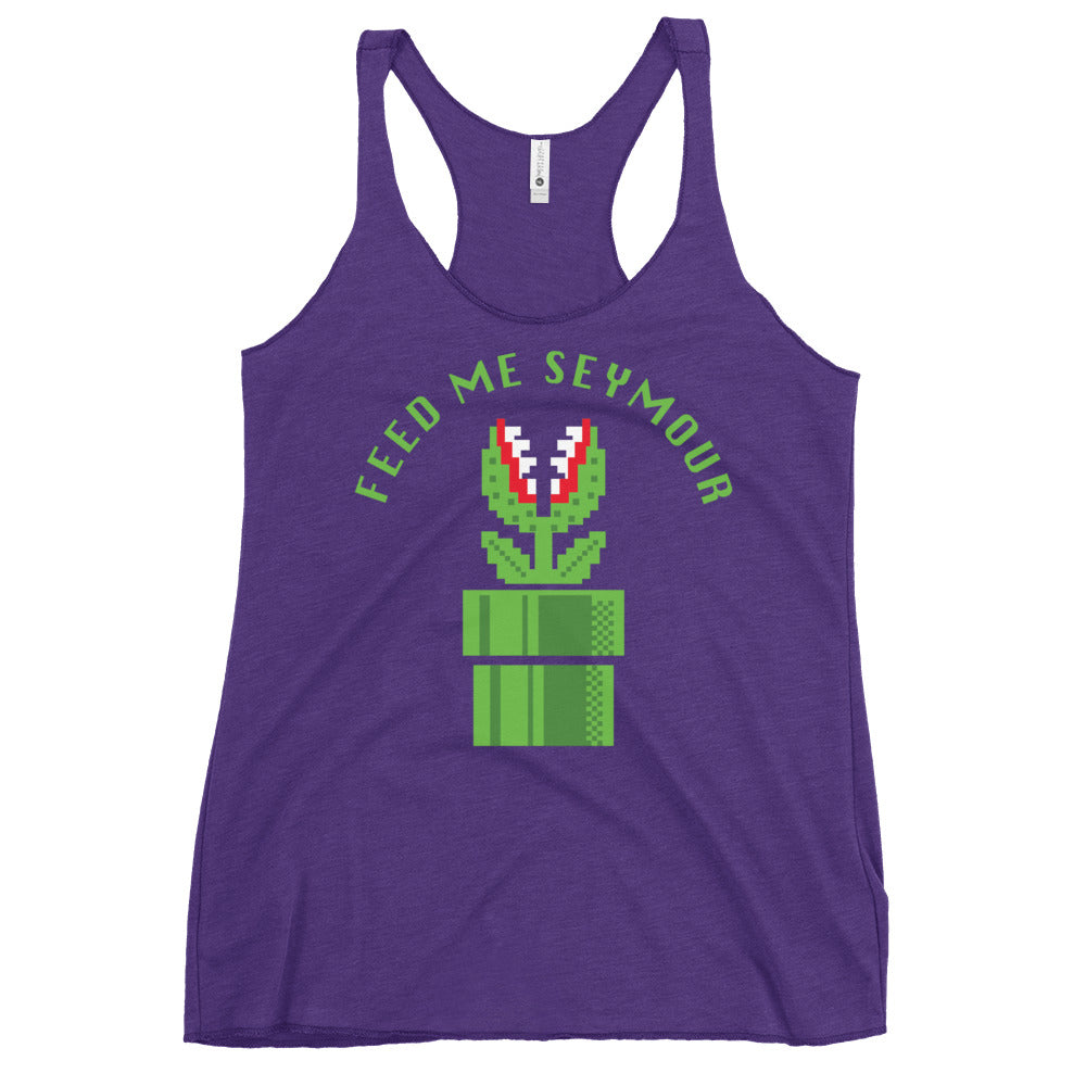 Feed Me Seymour Women's Racerback Tank