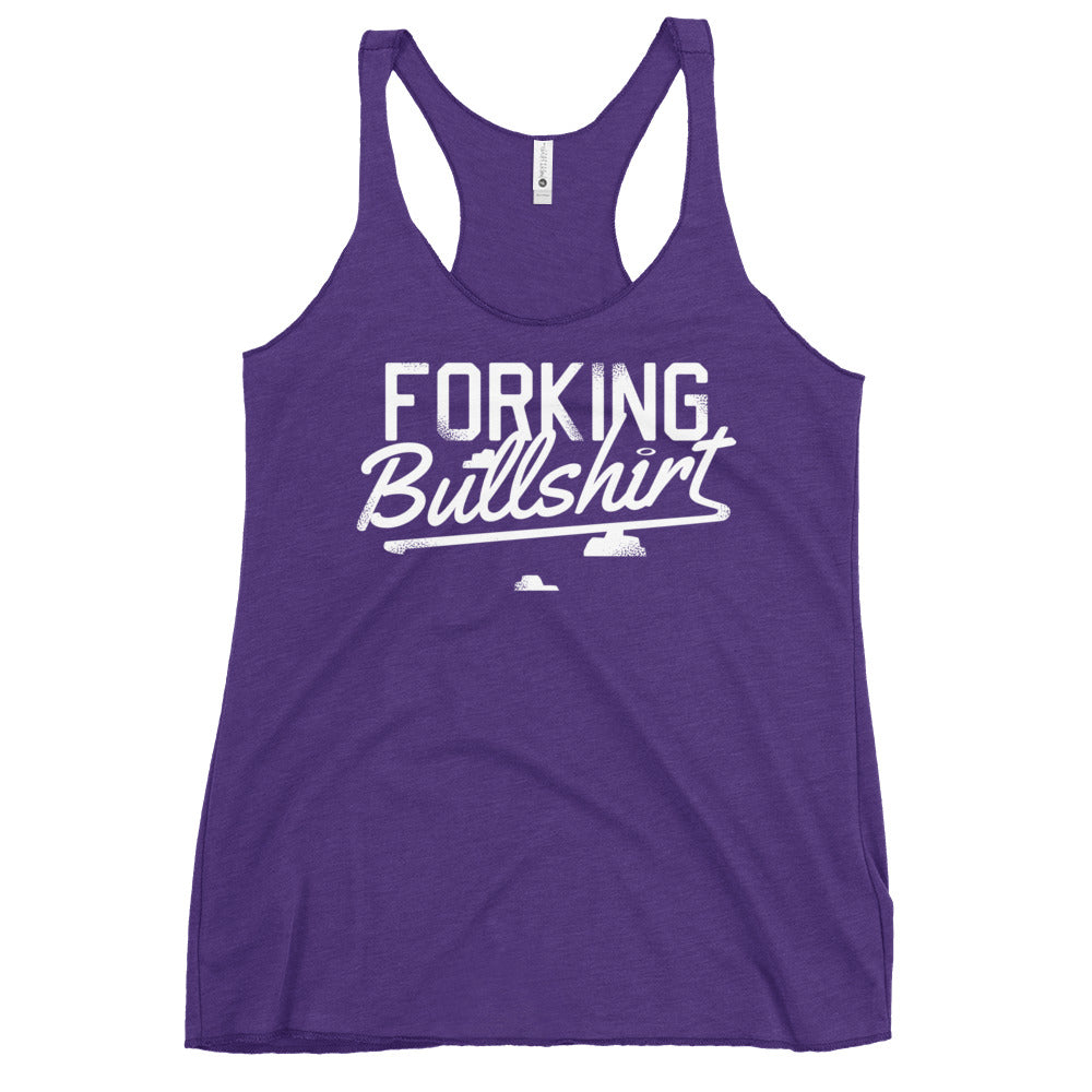 Forking Bullshirt Women's Racerback Tank