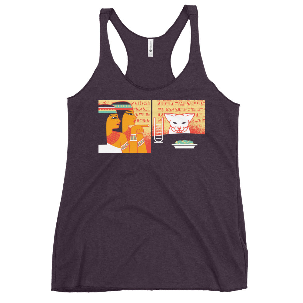 Egyptian Cat Women's Racerback Tank