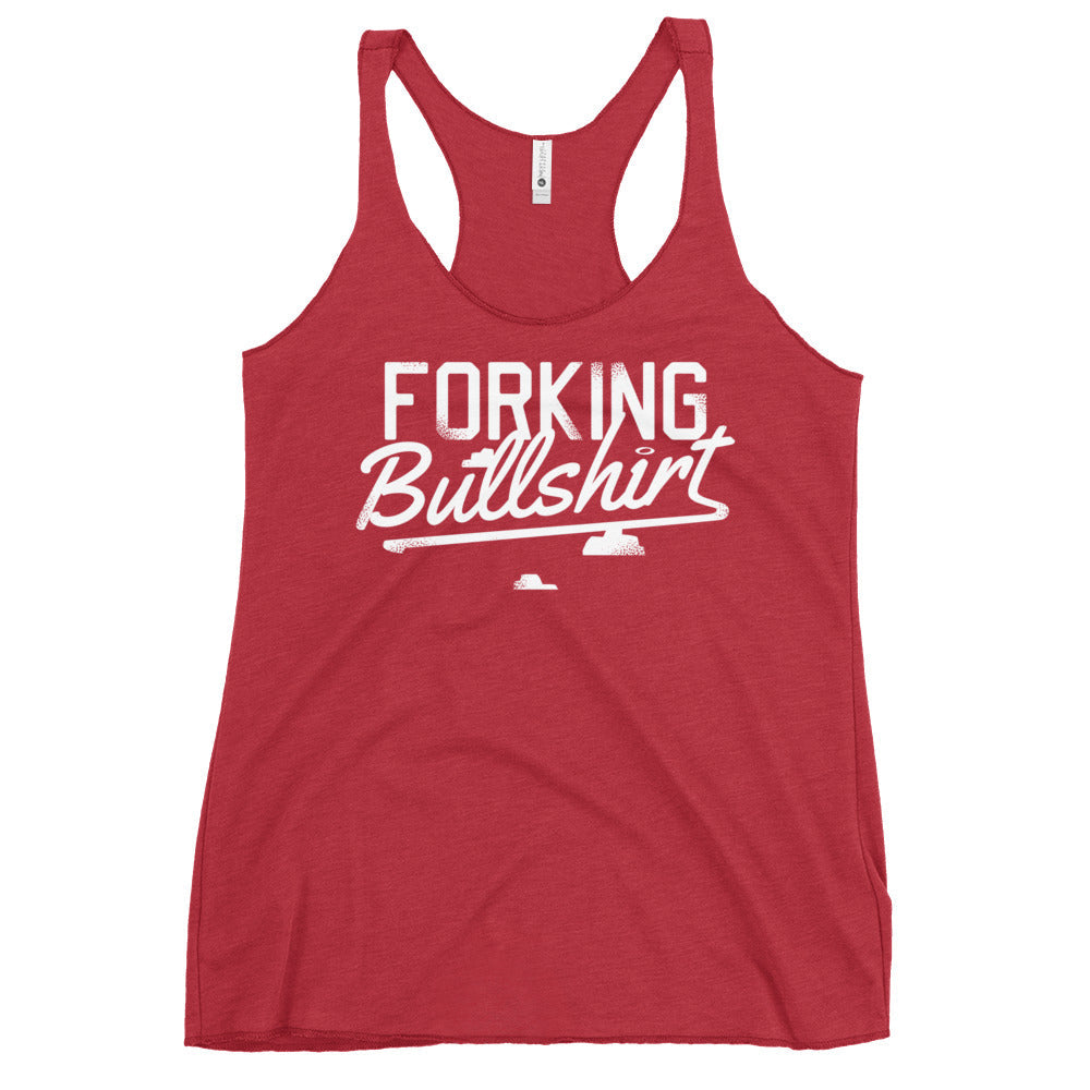 Forking Bullshirt Women's Racerback Tank