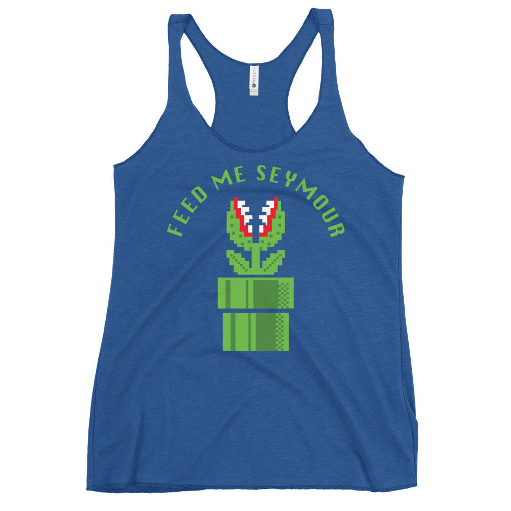 Feed Me Seymour Women's Racerback Tank