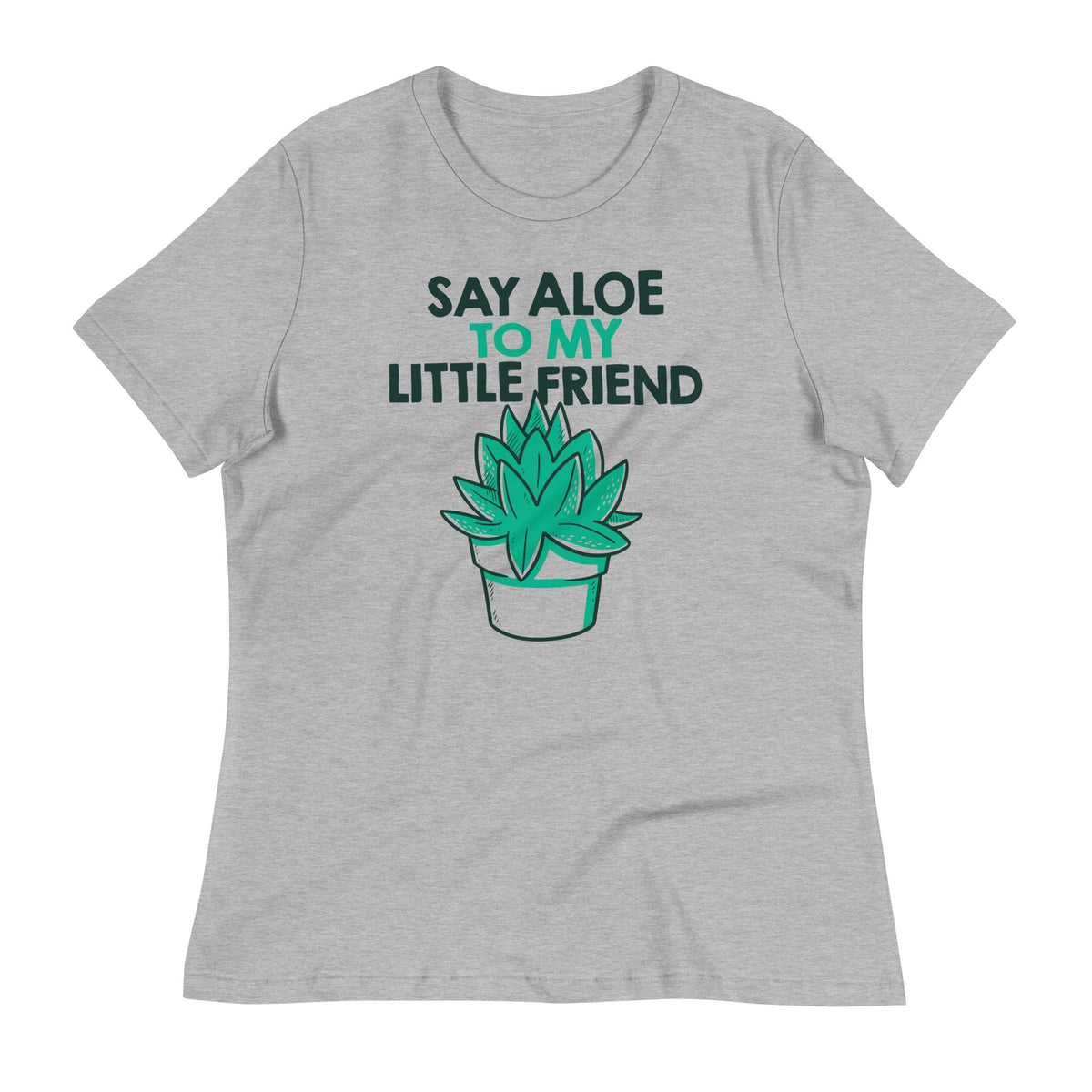Say Aloe To My Little Friend Women's Signature Tee product image 1