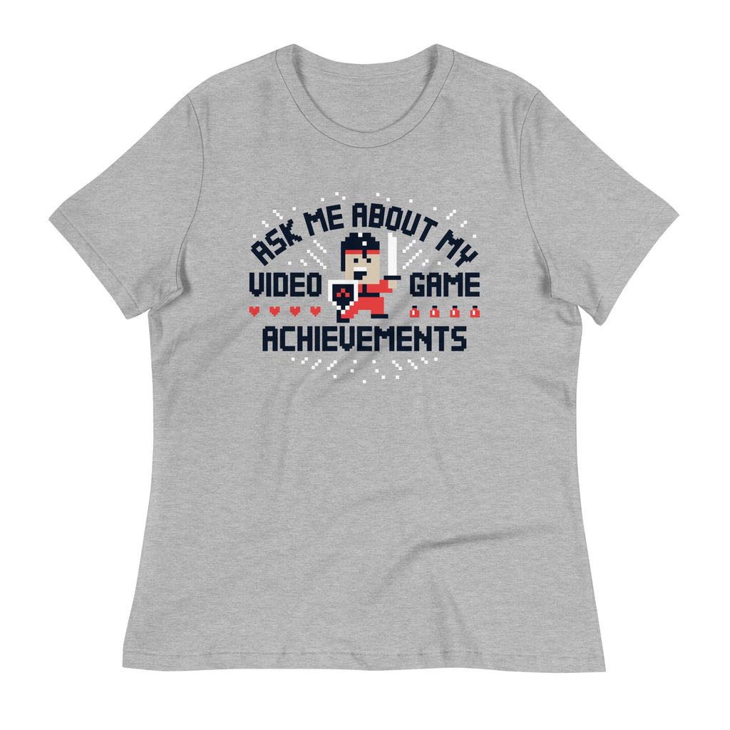 Ask Me About My Video Game Achievements Women's Signature product image 6