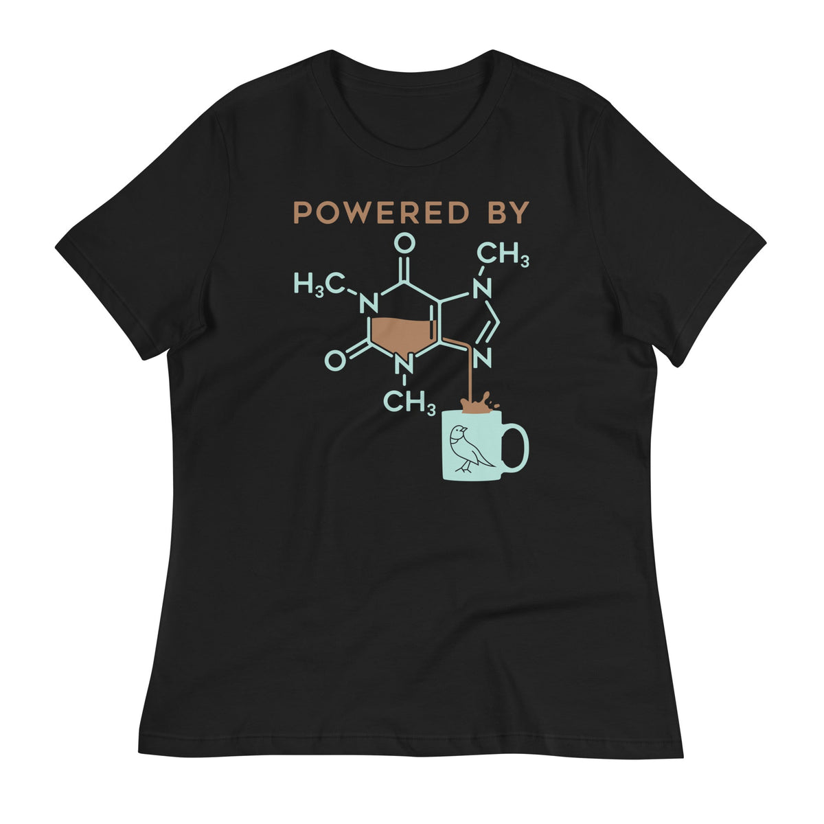 Powered By Caffeine Women's Signature Tee product image 2