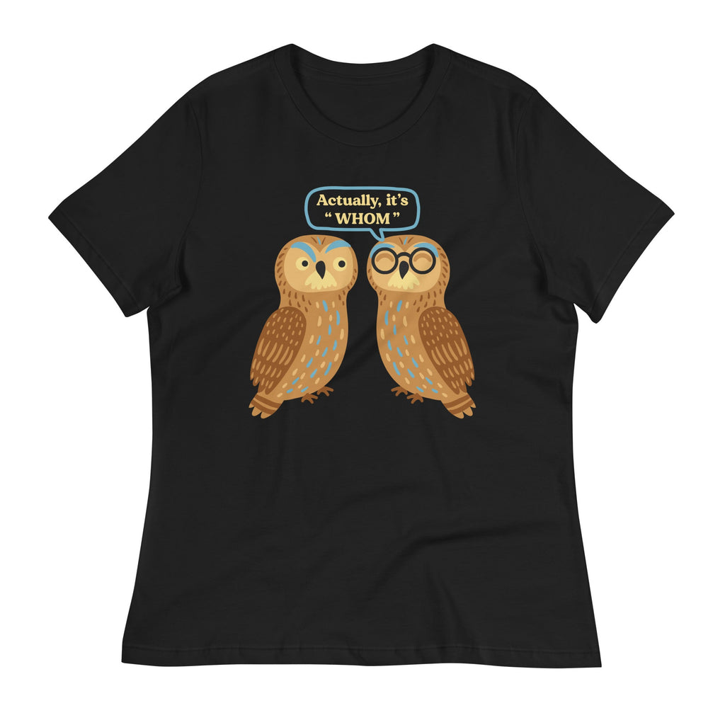 Actually, It's Whom Women's Signature Tee product image 2