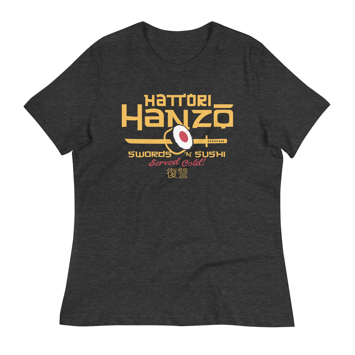 Hattori Hanzo Swords 'n' Sushi Women's Signature Tee product image 2