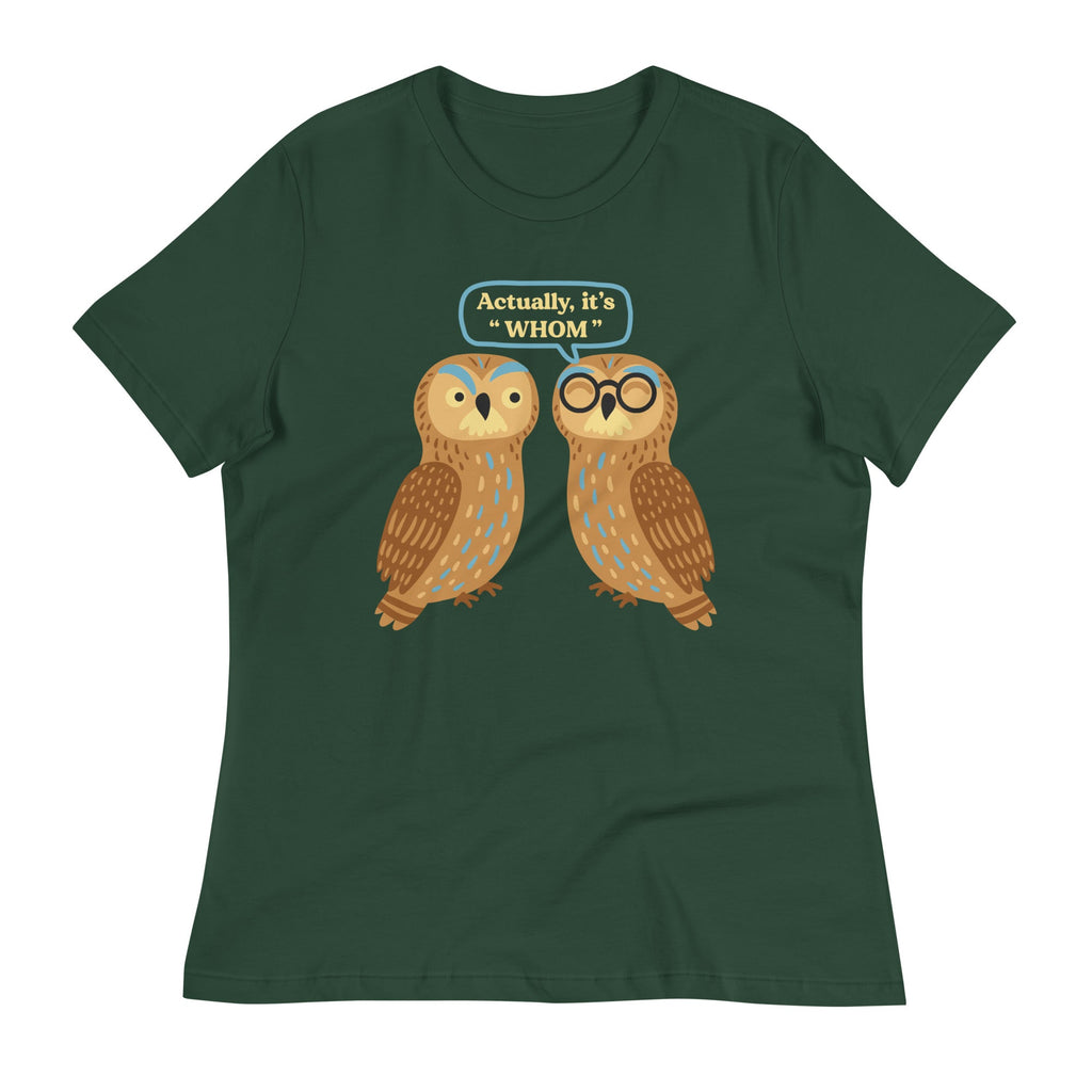 Actually, It's Whom Women's Signature Tee product image 5