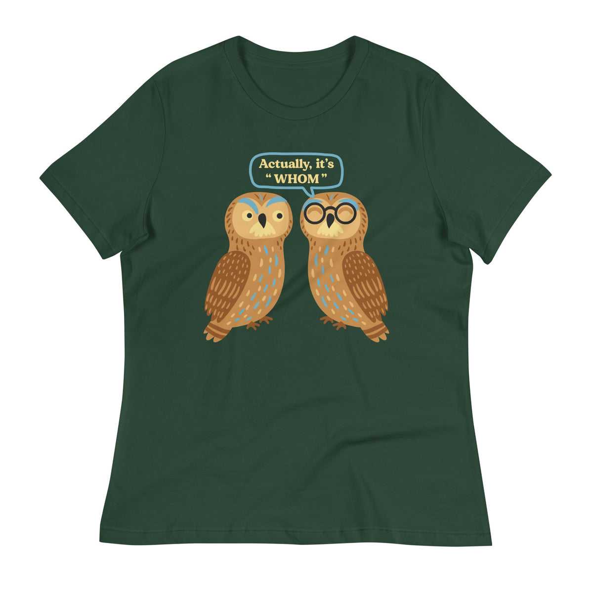 Actually, It's Whom Women's Signature Tee product image 5