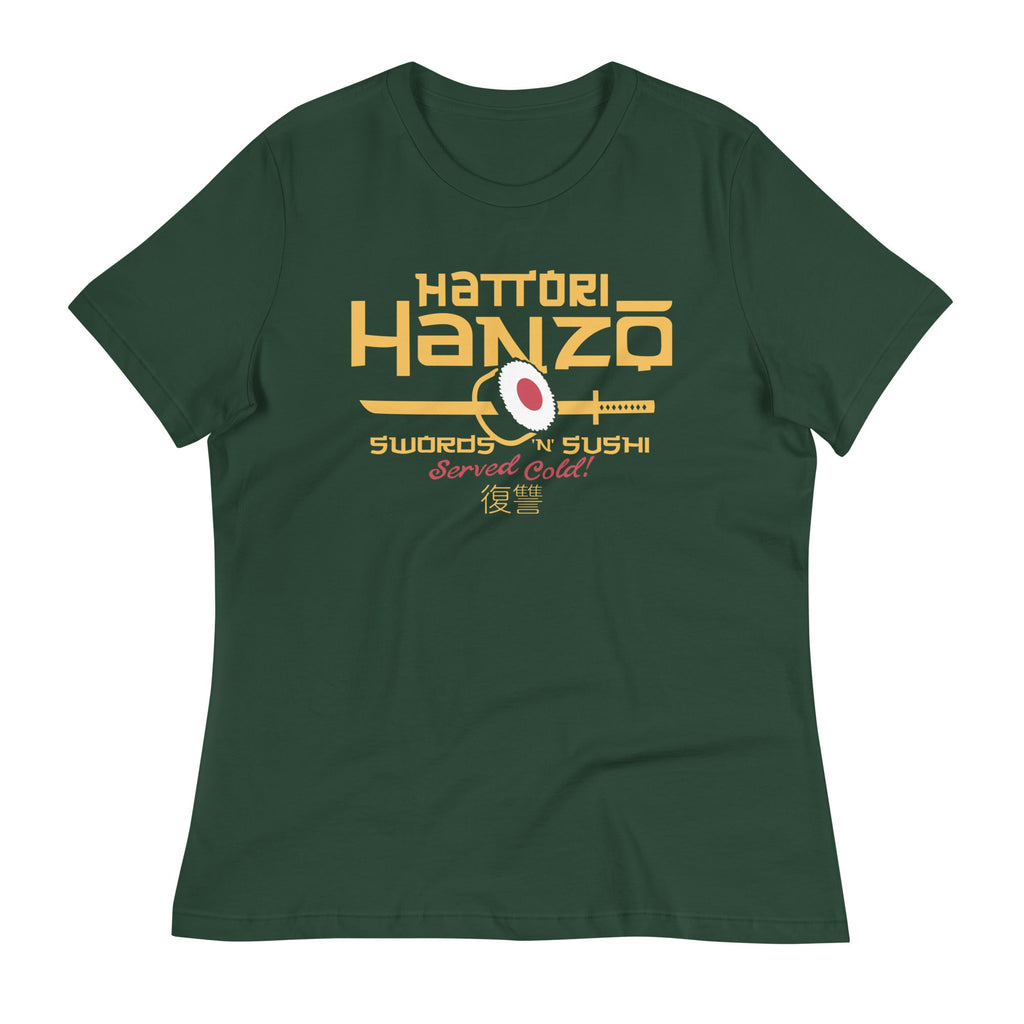 Hattori Hanzo Swords 'n' Sushi Women's Signature Tee product image 5